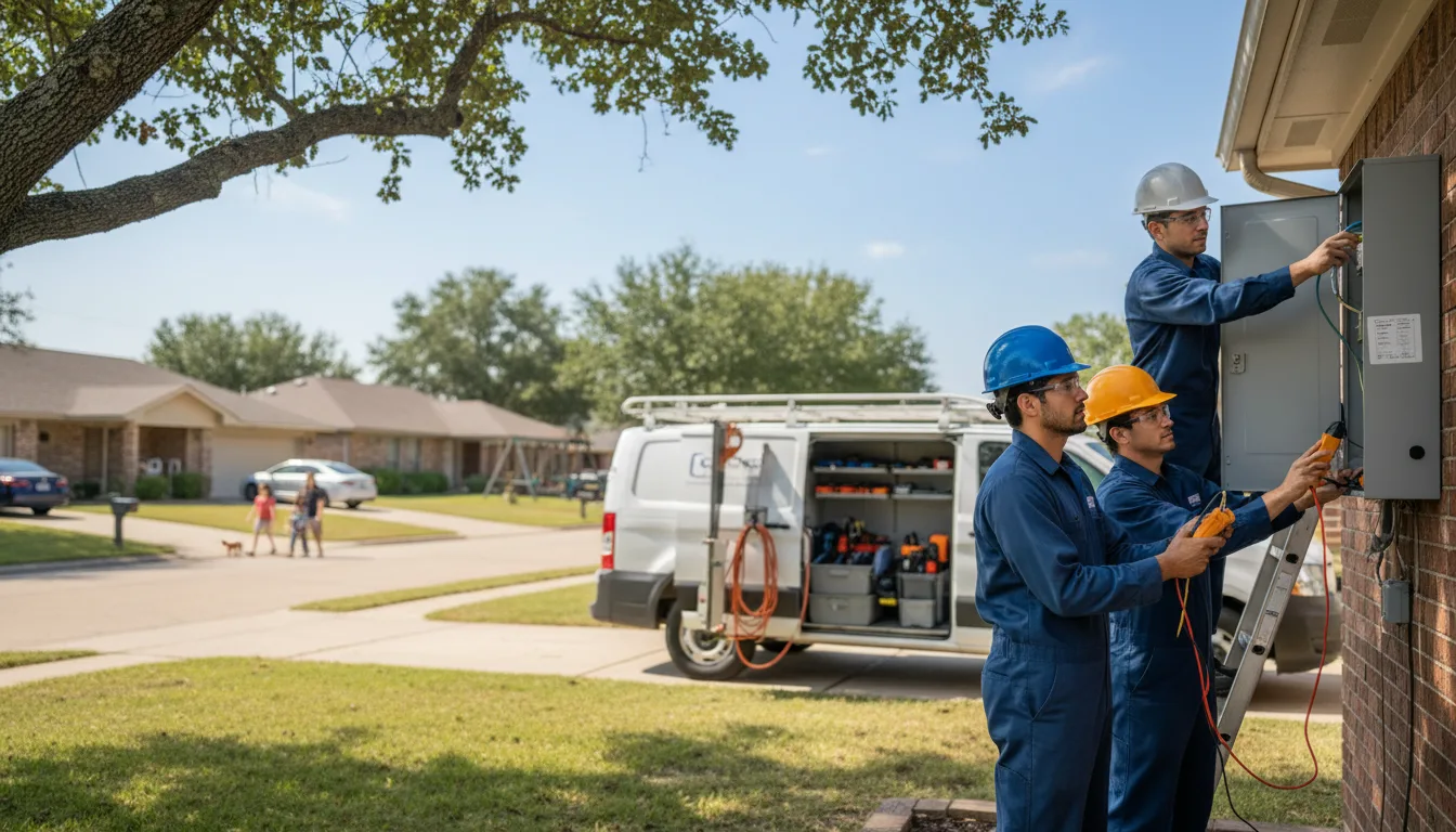 Certified electrician providing emergency electrical services in Grand Island, NY